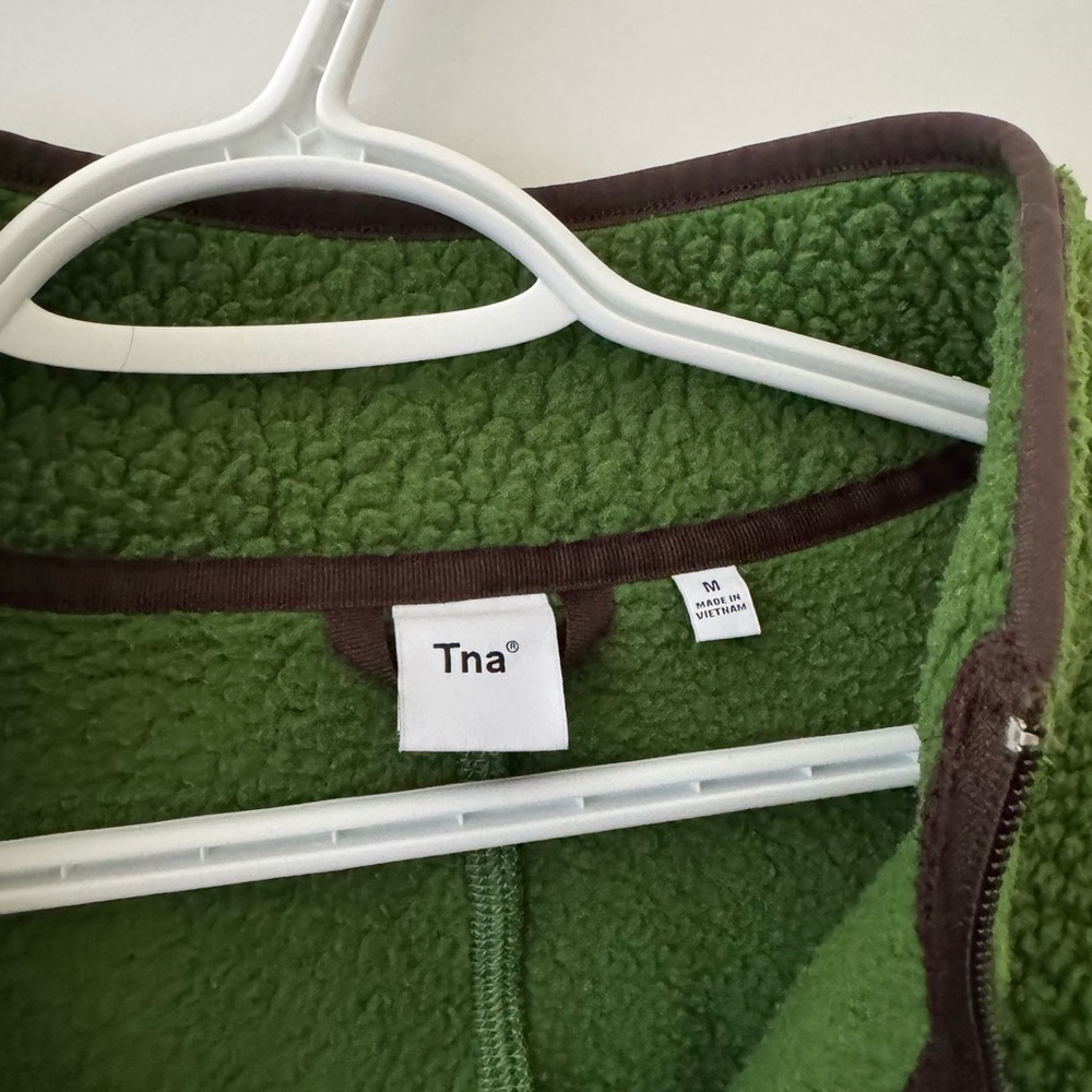 Tna polar fleece 1/4 zip sweater - Picture 3 of 4